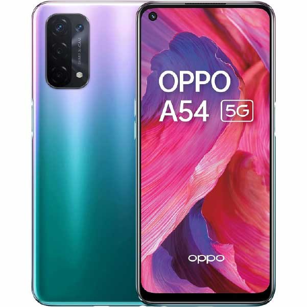 Oppo A54 5G smartphone, available at Mobitel UK